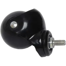 Ruedas De Goma De 2 Pulgadas M8 Vástago Roscado