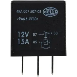 HELLA 4RA 007 507-081 Relé, corriente de trabajo -