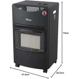 Estufa de Gas con Bombona GPL ARDES - AR382 BOXER