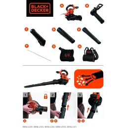 BLACK+DECKER BEBLV301 Aspiradora Eléctrica 3-en-1