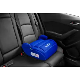 Sparco Alzador Infantil de Asiento de Coche Azul i