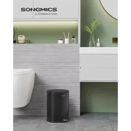 SONGMCIS Cubo de Basura para Cosméticos, 6 L