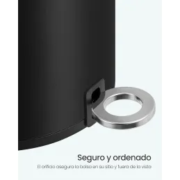 SONGMCIS Cubo de Basura para Cosméticos, 6 L