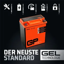 GP-PRO GB12A-A - Batería de arranque para motos, 1