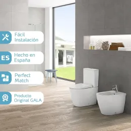 Gala Smart ? Tapa y Asiento Amortiguado Inodoro