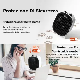 Midea NF20-20AWE Bajo consumo de energía 2000 W