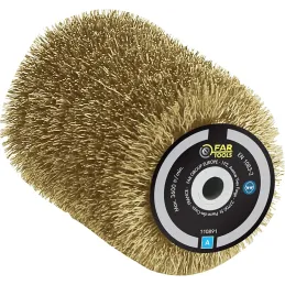 Fartools Cepillo de alambre de latón, amarillo