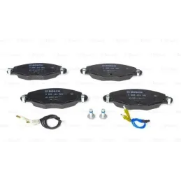 Bosch BP327 - Pastiglie Freni Auto, Delantero
