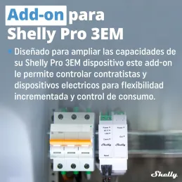 Shelly Pro 3EM Switch Add-on ? Interruptor Intelig
