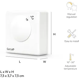 Garza - Termostato analógico para caldera