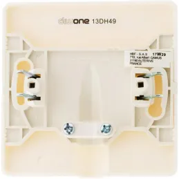 Zenitech - Placa de Salida de Cable 16A Tornillos/