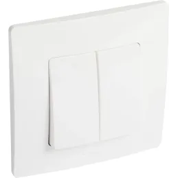 LEGRAND Doble Conmutador 10AX, Gama Niloé Monobloc