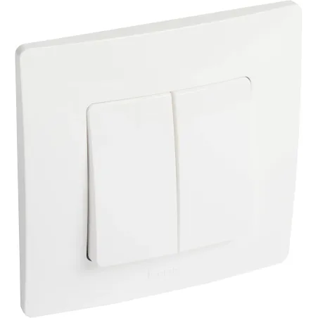 LEGRAND Doble Conmutador 10AX, Gama Niloé Monobloc