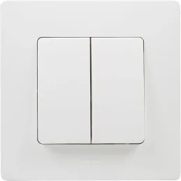 LEGRAND Doble Conmutador 10AX, Gama Niloé Monobloc