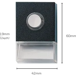 Friedland beldrukker Pushlite D723 Negro