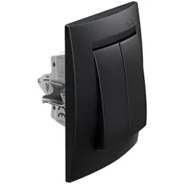 SIMON 15 CONMUTADOR DOBLE SIMON15 Grafito, termopl