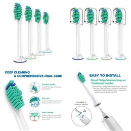 Anaboo Reemplazo de cabezas de cepillo de dientes ProResults cabezales Anaboo Reemplazo de cabezas de cepillo de dientes ProResults cabezales