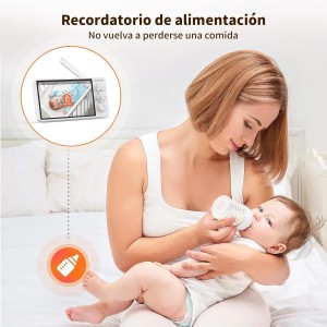 Codnida 5,5'' Camara Vigilancia Bebe LCD Pantalla.