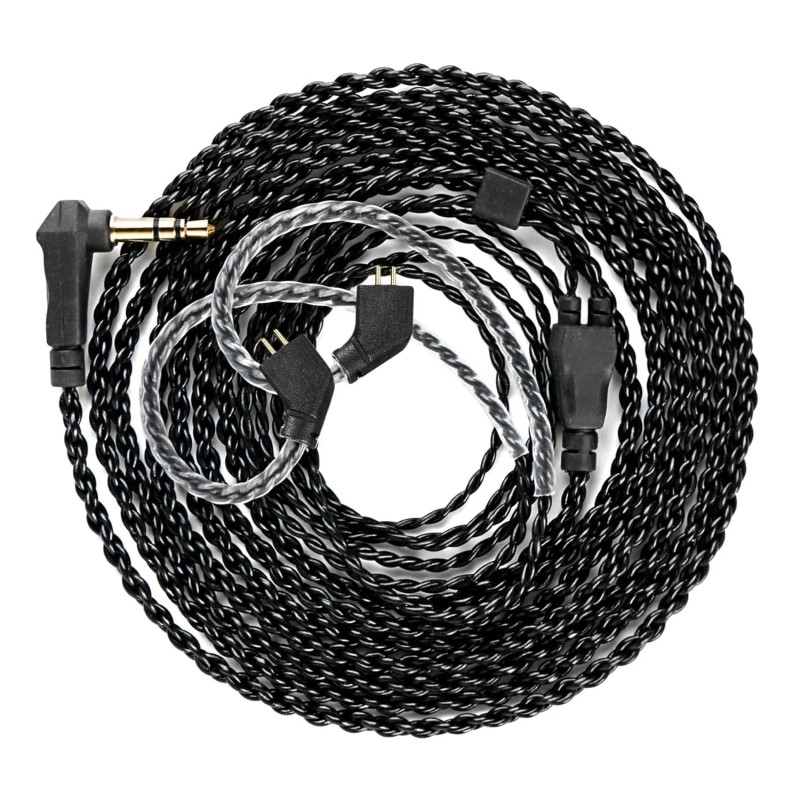 KZ ZS10 Pro IEM Cable 1.2 m, CCZ C01 4N OFC mejorado para ZSN PRO X.