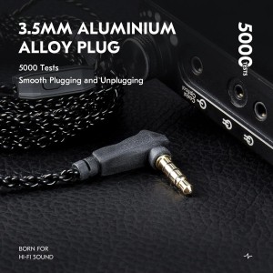 KZ ZS10 Pro IEM Cable 1.2 m, CCZ C01 4N OFC mejorado para ZSN PRO X