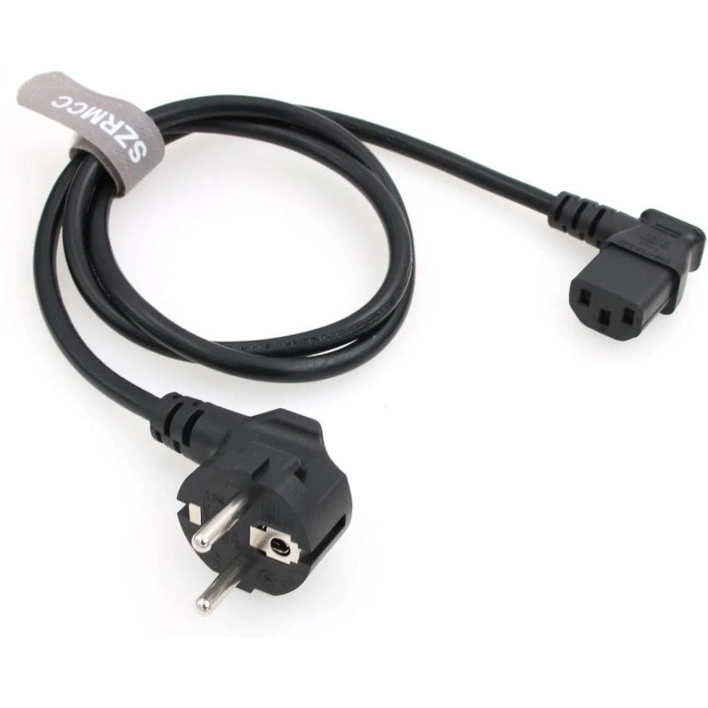 Enchufe Schuko de Europa de la UE a C13 Cable de alimentación IEC60320 C13 estándar a CEE7/7.