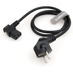 Enchufe Schuko de Europa de la UE a C13 Cable de alimentación IEC60320 C13 estándar a CEE7/7.