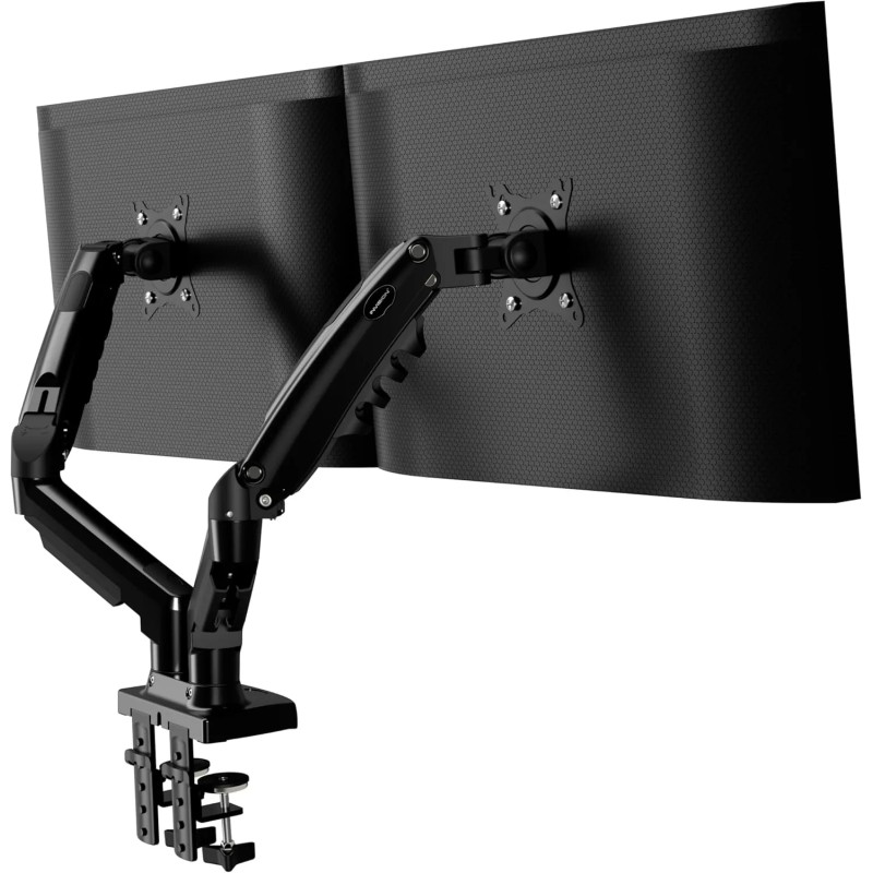 Invision Soporte Monitor Doble Brazo para Pantallas 19-32 Pulgadas.
