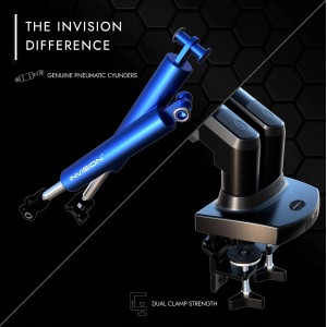 Invision Soporte Monitor Doble Brazo para Pantallas 19-32 Pulgadas.