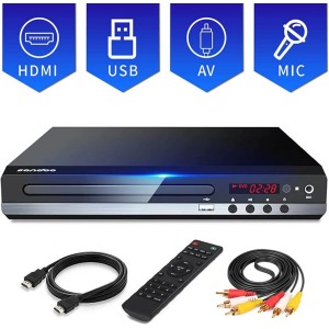 Reproductor de DVD para TV con HDMI Full HD 1080P