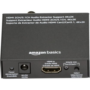 Amazon Basics Convertidor extractor 4K a 30Hz