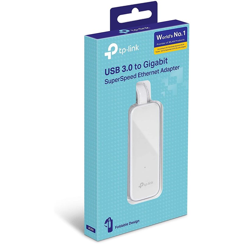 Tp-Link UE300 -Adaptador USB 3.0 A Gigabit Ethernet a Rj45 Ethernet Adaptador Tarjeta de Red Externa 1000Mbps Tp-Link UE300 -Adaptador USB 3.0 A Gigabit Ethernet a Rj45 Ethernet Adaptador Tarjeta de Red Externa 1000Mbps