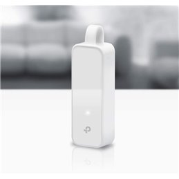 Tp-Link UE300 -Adaptador USB 3.0 A Gigabit Ethernet a Rj45 Ethernet Adaptador Tarjeta de Red Externa 1000Mbps Tp-Link UE300 -Adaptador USB 3.0 A Gigabit Ethernet a Rj45 Ethernet Adaptador Tarjeta de Red Externa 1000Mbps