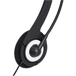 Auriculares USB con micrófono y opción de silencio Auriculares USB con micrófono y opción de silencio