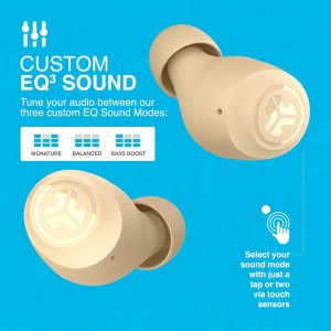 JLab Go Air Pop+ Auriculares Inalambricos Bluetooth.