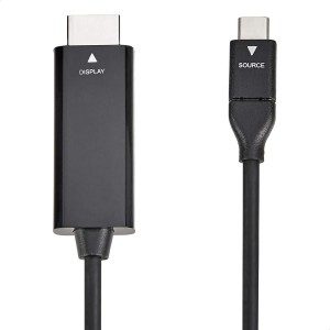 Cable adaptador de USB-C (fuente) a HDMI (pantalla.