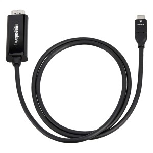 Cable adaptador de USB-C (fuente) a HDMI (pantalla
