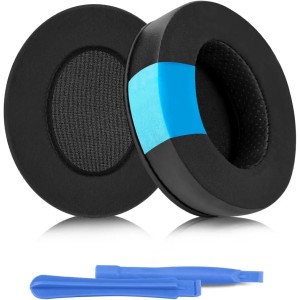 ELZO Almohadillas de Repuesto para Auriculares Audio-Technica ATH M50XBT M50X M40X.