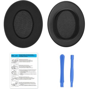 ELZO Almohadillas de Repuesto para Auriculares Audio-Technica ATH M50XBT M50X M40X