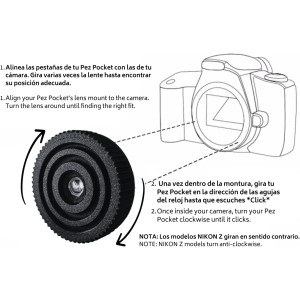 Objetivo Retro 35mm f/10 Infinity Focus para Cámaras sin Espejo.