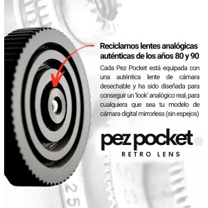 Objetivo Retro 35mm f/10 Infinity Focus para Cámaras sin Espejo