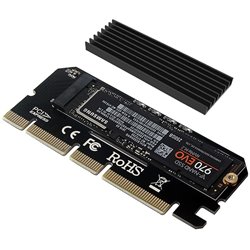 6amLifestyle M2 NVME PCIe Adaptador para SSD x16 PCI Express 3.0