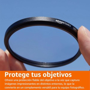 Amazon Basics - 58 mm Filtro de Protección UV Circular