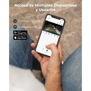 Reolink 4K 8MP Camara Vigilancia WiFi Exterior con Doble Lente 180°