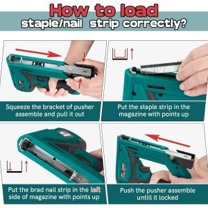 NEU MASTER Brad Nailer NTC0060 - Pistola eléctrica