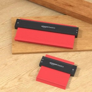 Amazon Basics Calibres para Contornos, Paquete de 2, 12.7 y 25.4 cm