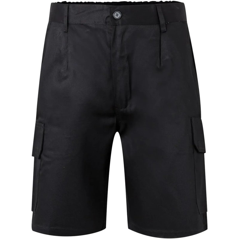 Bermudas Multibolsillos, Color Negro, TALLA 60