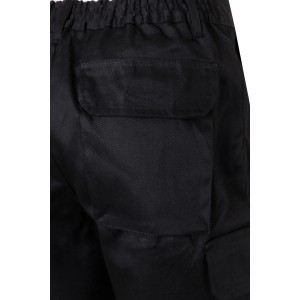 Bermudas Multibolsillos, Color Negro, TALLA 60
