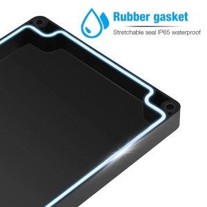 Caja de conexiones de plástico IP65 157X90X64mm