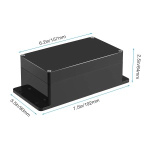 Caja de conexiones de plástico IP65 157X90X64mm