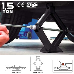 Sumex 2202001 - Gato Tijera 1,5 TM, Reforzado